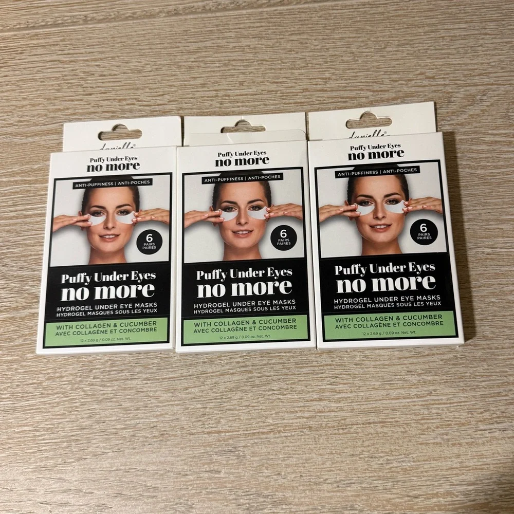 Danielle Hydrogel Under Eye Masks - Black - Picture 2 of 4